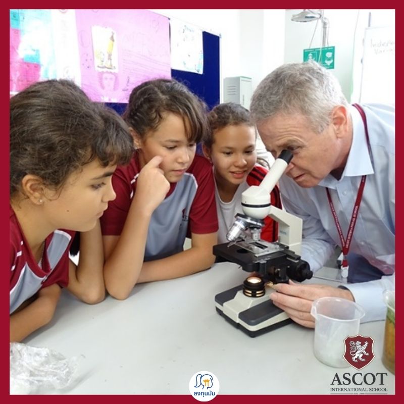 บรรยากาศ การเรียนการสอนของ Ascot International School